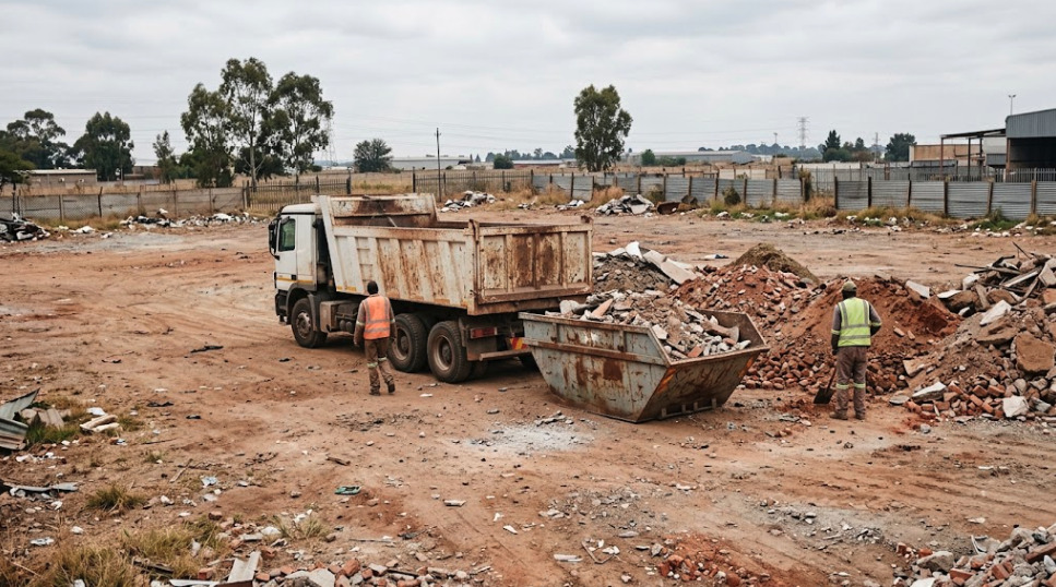 Rubble and construction waste removal